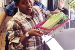 Happy kitchen helpers